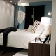 A man lies down on a bed in Sweden IKEA